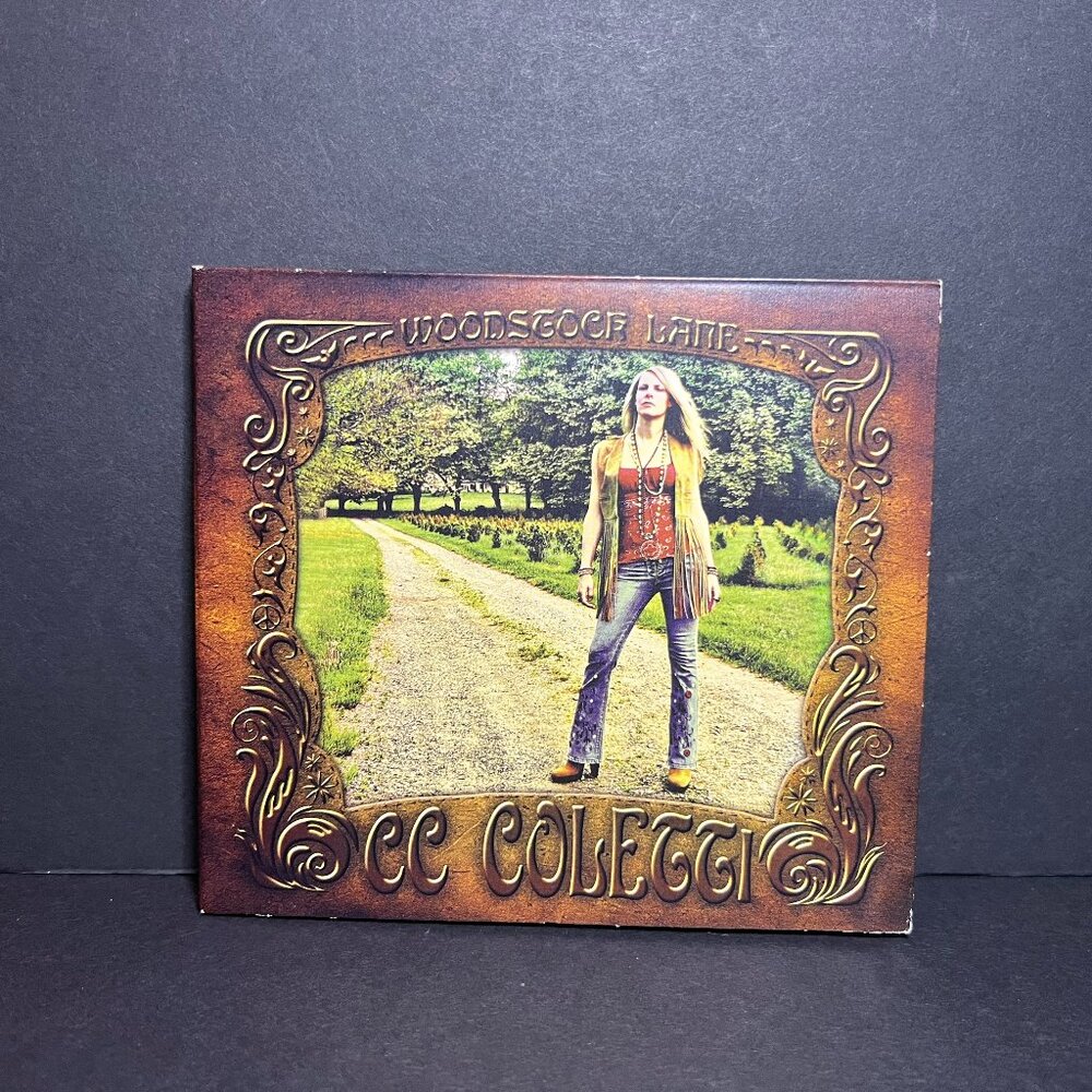 Rare CC Coletti Woodstock Lane 2008 Rock Blues Soul Funk Music CD